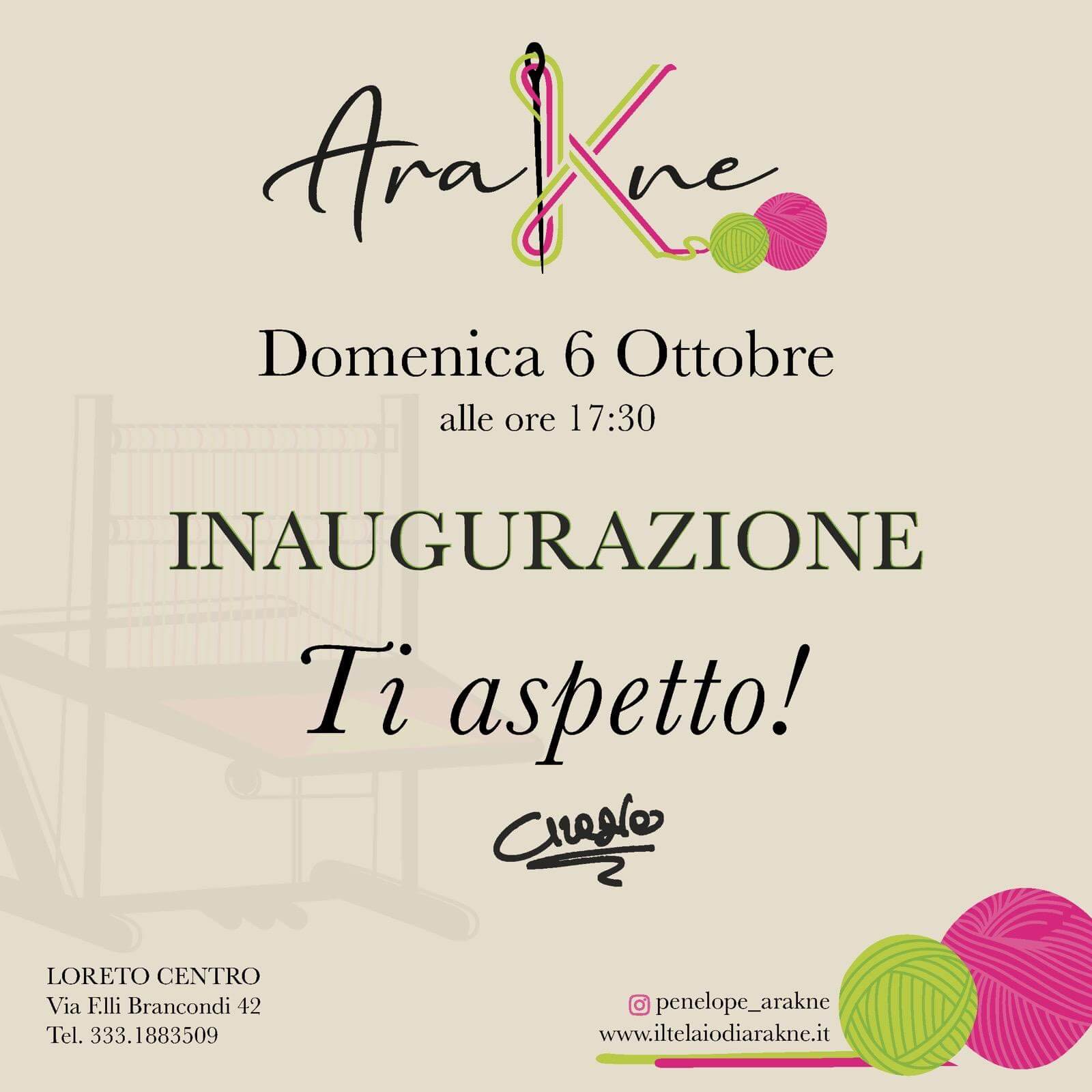 volantino inaugurazione